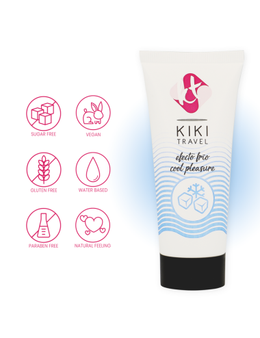 KIKÍ TRAVEL -  LUBRIFICANTE COM EFEITO DE REFRIGERAÇÃO 50 ML