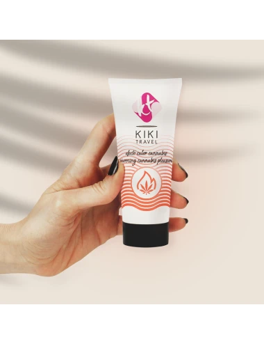 KIKÍ TRAVEL - CANNABIS LUBRIFICANTE DE EFEITO QUENTE 50 ML