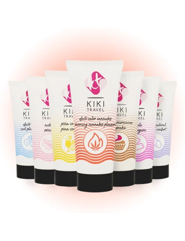 KIKÍ TRAVEL - CANNABIS LUBRIFICANTE DE EFEITO QUENTE 50 ML