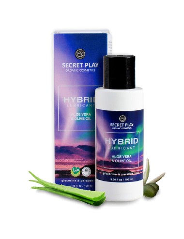 SECRETPLAY - LUBRIFICANTE ORGÂNICO HÍBRIDO 100 ML