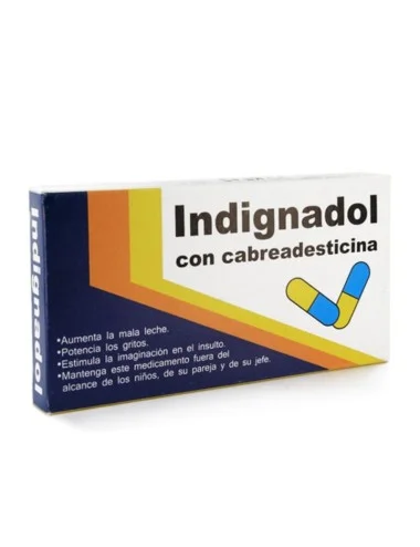 DIABLO GOLOSO - CAIXA DE MEDICAMENTOS INDIGNADOL