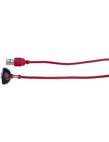FUN FACTORY - CARREGADOR MAGNÉTICO USB VERMELHO