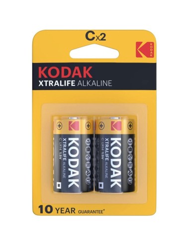 KODAK - BATERIAS ALCALINAS XTRALIFE CX 2 UNIDADES