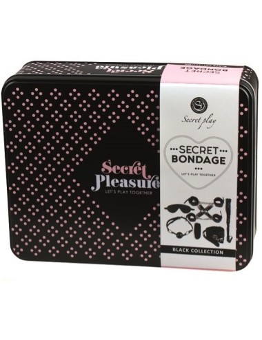 SECRETPLAY - BDSM SET 8 PCS BLACK