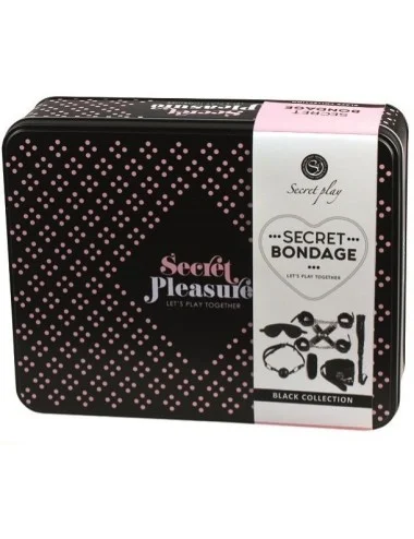 SECRETPLAY - BDSM SET 8 PCS BLACK