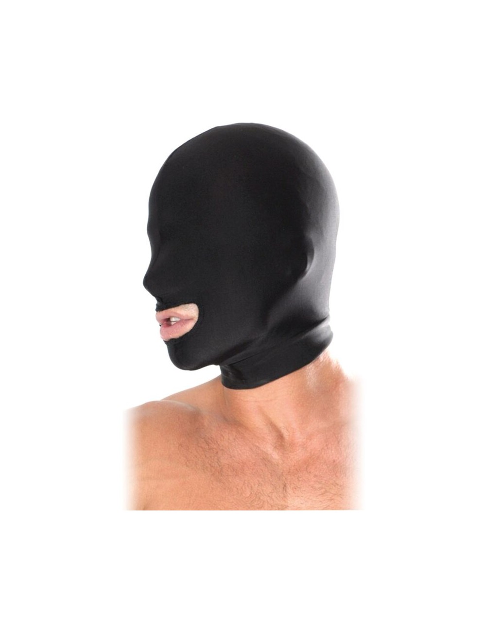 FETISH FANTASY SERIES - CAPUZ DE BOCA ABERTA PRETO FETISH FANTASY SERIES - CAPUZ DE BOCA ABERTA PRETO