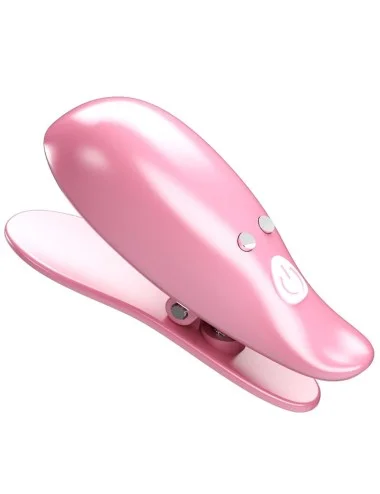 PRETTY LOVE - PINÇAS VIBRANTES DE FOLHA ROSA