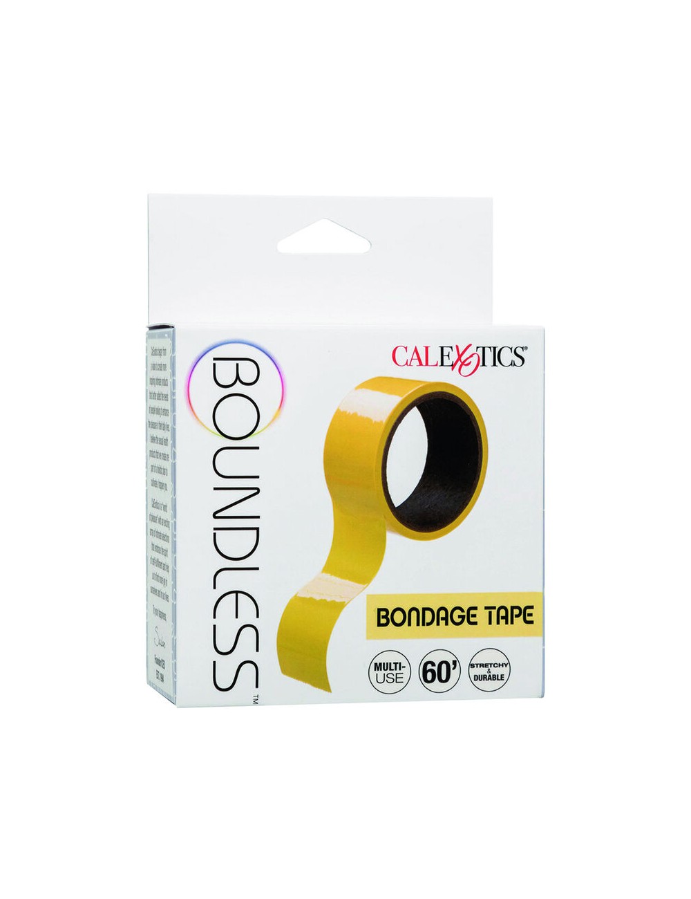 CALEXOTICS - BOUNDLESS FITA BONDAGE AMARELO CALEXOTICS - BOUNDLESS FITA BONDAGE AMARELO