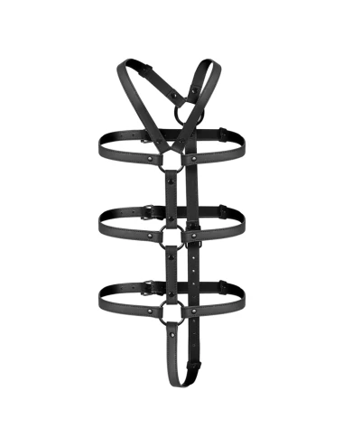 FETISH SUBMISSIVE BONDAGE - ARNÊS AJUSTÁVEL TORSO E BRAÇOS