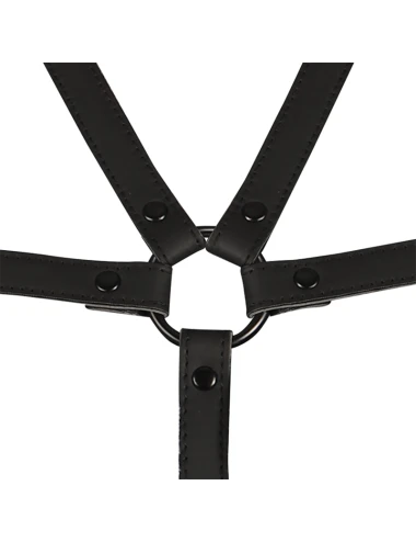 FETISH SUBMISSIVE BONDAGE - ARNÊS AJUSTÁVEL TORSO E BRAÇOS