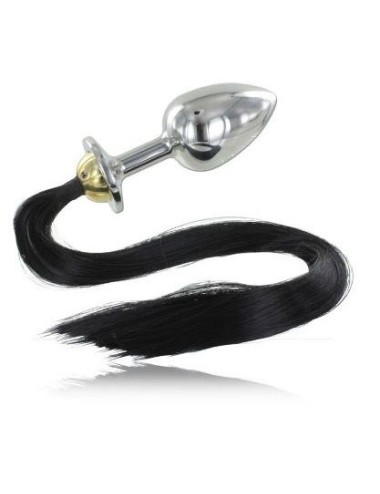 METAL HARD - PLUG ANAL DE AO COM CAUDA 8