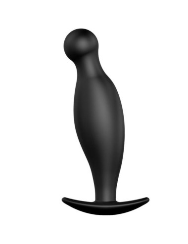 PRETTY LOVE - PLUG ANAL DE SILICONE 11.7 CM PRETO
