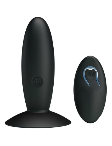 PRETTY LOVE - PLUG ANAL RECARREGVEL COM VIBRAO E CONTROLE