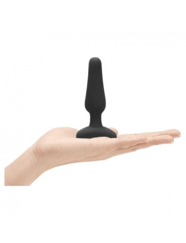 B-VIBE - PLUG ANAL DE CONTROLE REMOTO NOVICE PRETO