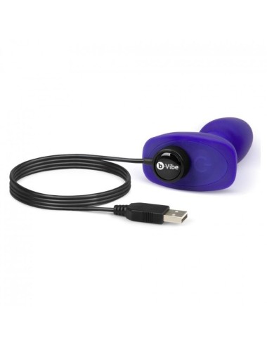 B-VIBE - RIMMING CONTROLE REMOTO PLUG ANAL PETITE LILAC