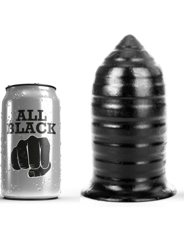 ALL BLACK - PLUG ANAL 16 CM