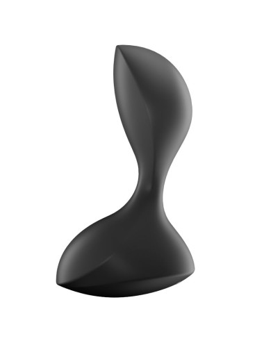 SATISFYER - APLICATIVO DE PLUGUE VIBRATÓRIO SWEET SEAL PRETO