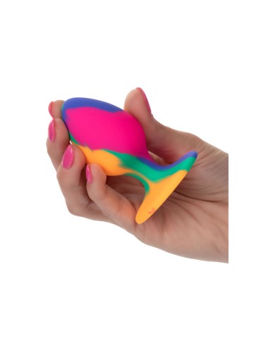 CALEXOTICS - CHEEKY MÉDIO TIE-DYE PLUG ANAL