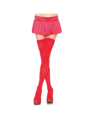 LEG AVENUE NYLON COXA ALTA VERMELHA