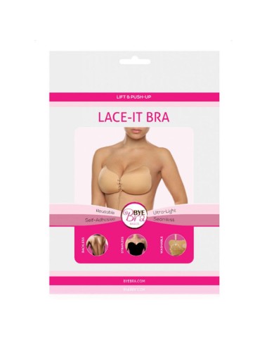 BYE-BRA - LACE-IT APRIMORAMENTO PUSH-UP PRETO COPO C