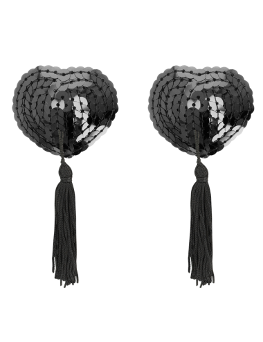 COQUETTE CHIC DESIRE - COBERTURAS PARA BICOS DE LANTEJEIRAS PRETAS