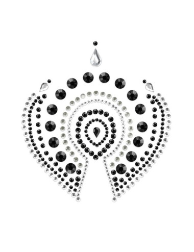 BIJOUX - INDISCRETS FLAMBOYANT PRETO & PRATA