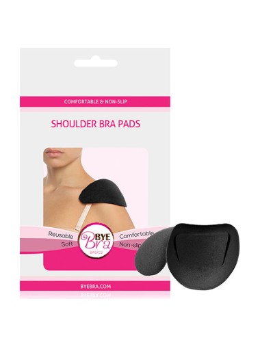 BYE-BRA - SUPORTE PROTETORES DE OMBRO PRETO