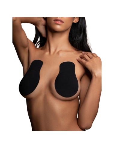 BYE-BRA - REALADOR PEITO PUSH-UP TELA PRETO TAMANHO XL