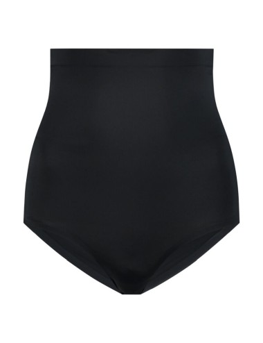 BYE-BRA - CINTO SEM EMENDA ESTILO PANTIES PRETO TAMANHO XXL