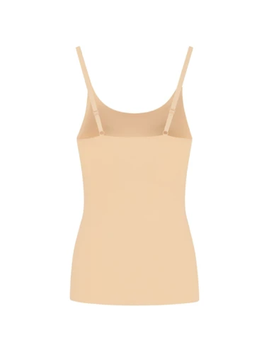 BYE-BRA - LIGHT CONTROL CAMISETA INVISÍVEL BEIGE TAMANHO M