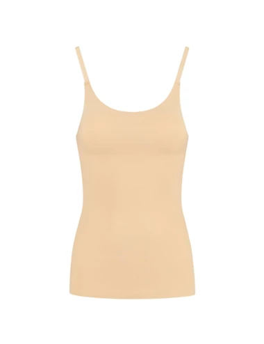 BYE-BRA - LIGHT CONTROL CAMISETA INVISÍVEL BEIGE TAMANHO M