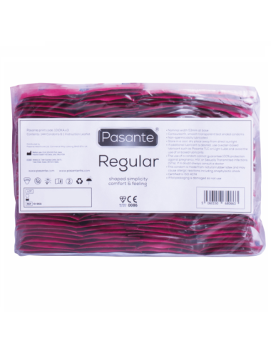 PASANTE - DE PRESERVATIVOS GAMA REGULAR 144 UNIDADES