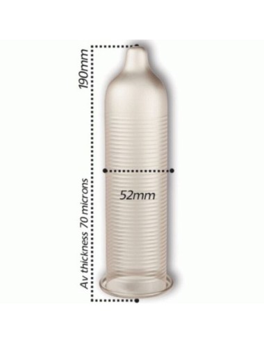 PASANTE - SACO EFEITO REFRIGERANTE DE PRESERVATIVOS 144 UNIDADES
