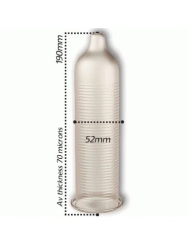 PASANTE - SACO EFEITO REFRIGERANTE DE PRESERVATIVOS 144 UNIDADES