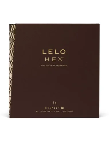 LELO - HEX PRESERVATIVOS RESPEITO XL 36 PACK