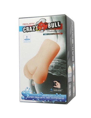 CRAZY BULL - MASTURBADOR DE PELE DE GUA ANO MODELO 2