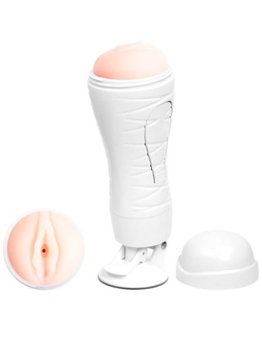 CRAZY BULL - MASTURBADOR VAGINA RECARREGVEL FLORA