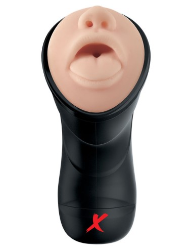 PDX ELITE - GARGANTA PROFUNDA VIBRADOR STROKER