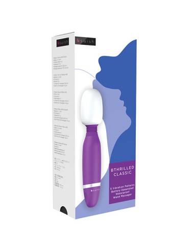 B SWISH BTHRILLED CLASSIC MASSAGER ROXO