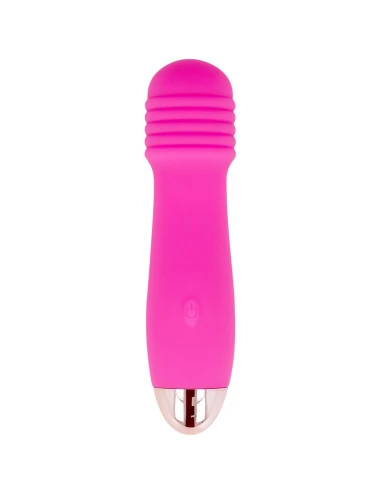 VIBRADOR RECARREGÁVEL DOLCE VITA DE TRÊS VELOCIDADES PINK 7