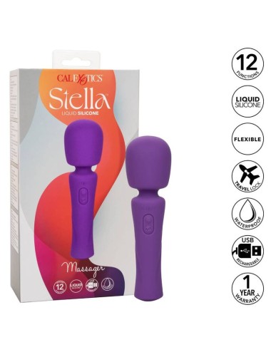 CALIFÓRNIA EXOTICS STELLA MASSAGER VIOLET