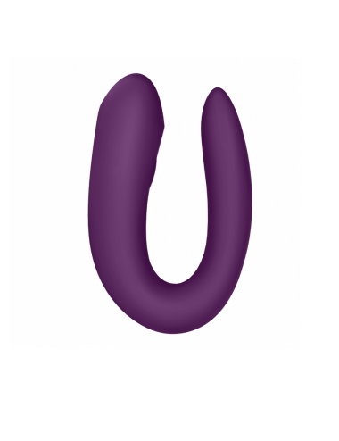 SATISFYER - DOUBLE JOY CON APP ROXO