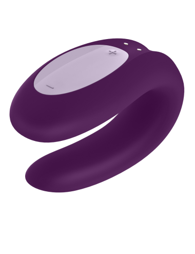 SATISFYER - DOUBLE JOY CON APP ROXO