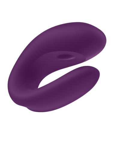 SATISFYER - DOUBLE JOY CON APP ROXO