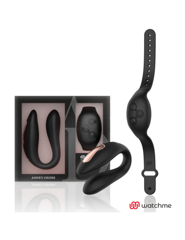 ANNE'S DESIRE - DUAL PLEASURE TECNOLOG UM WATCHME PRETO