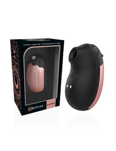 RITHUAL SHUSHU NOVA GERAÇÃO CLITORAL SUCKER AQUA BLACK