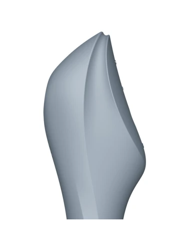 SATISFYER CURVY TRINITY 3 AIR PULSE VIBRADOR - CINZA