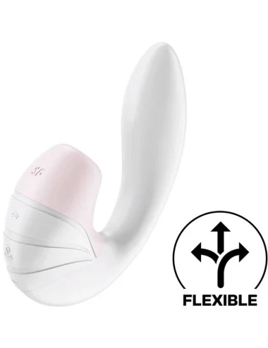 ESTIMULADOR E VIBRAÇÃO SUNRAY SATISFYER - BRANCO