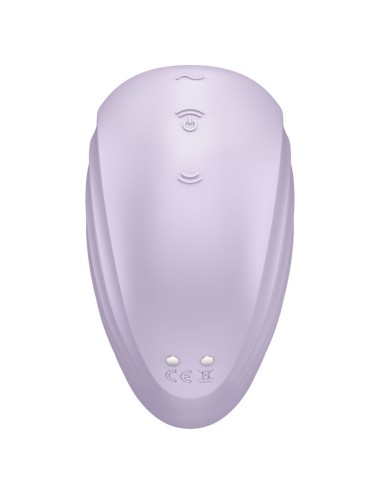 SATISFYER - ESTIMULADOR E VIBRADOR DE PULSO DE AR PEARL DIVER VIOLETA