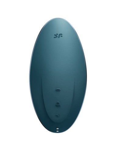 SATISFYER - ESTIMULADOR E VIBRADOR VULVA LOVER 1 AIR PULSE AZUL